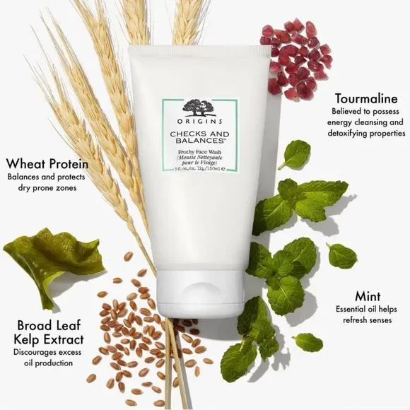 LAST 1! Origins Checks and Balances Frothy Face Wash NEW Gentle Cleanser - Picture 3 of 8